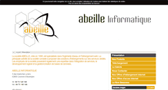 Desktop Screenshot of abeille.com